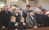 Poświęcenie nowej chrzcielnicy w Miliardowicach