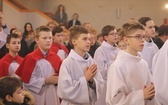 Poświęcenie nowej chrzcielnicy w Miliardowicach