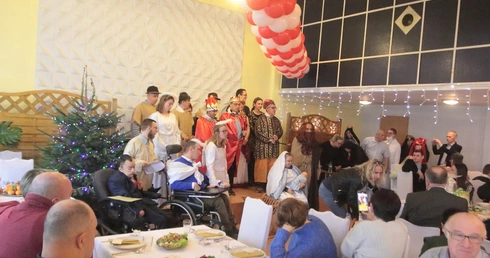 Opłatek lubińskiego WTZ