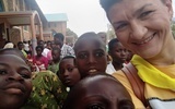 Pani Danuta odwiedziła swoją córkę w Rwandzie