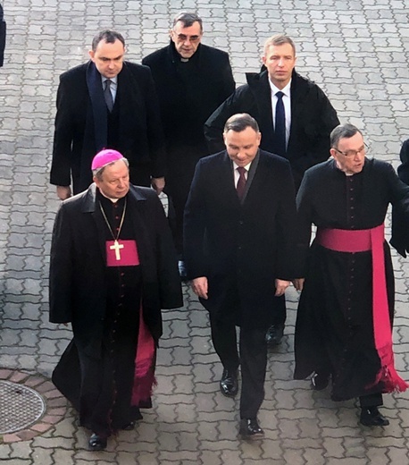 Wizyta prezydenta RP w skarżyskiej Ostrej Bramie