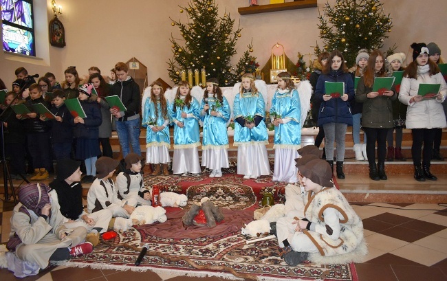 Bożonarodzeniowy spektakl w Rusinowie