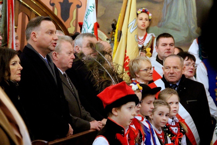 Prezydent Andrzej Duda w Wierzchosławicach