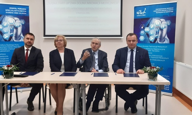 Zabrze. Marszałek Jakub Chełstowski: województwo wesprze Śląski Park Technologii Kardio-Med Silesia