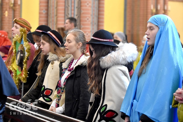 Spotkanie kolędników misyjnych z diecezji świdnickiej