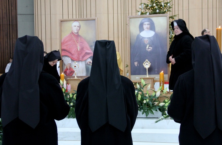 Relikwie św. bp. Józefa Pelczara i bł. Klary Szczęsnej w Świątyni Opatrzności Bożej