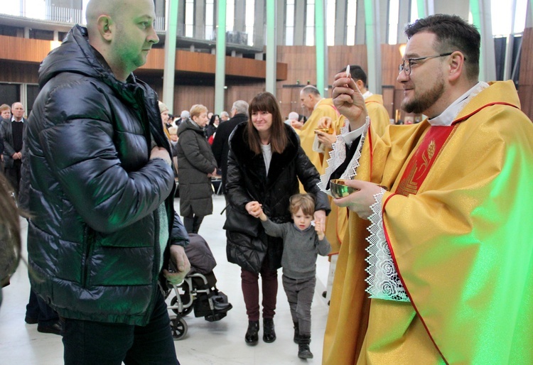 Relikwie św. bp. Józefa Pelczara i bł. Klary Szczęsnej w Świątyni Opatrzności Bożej