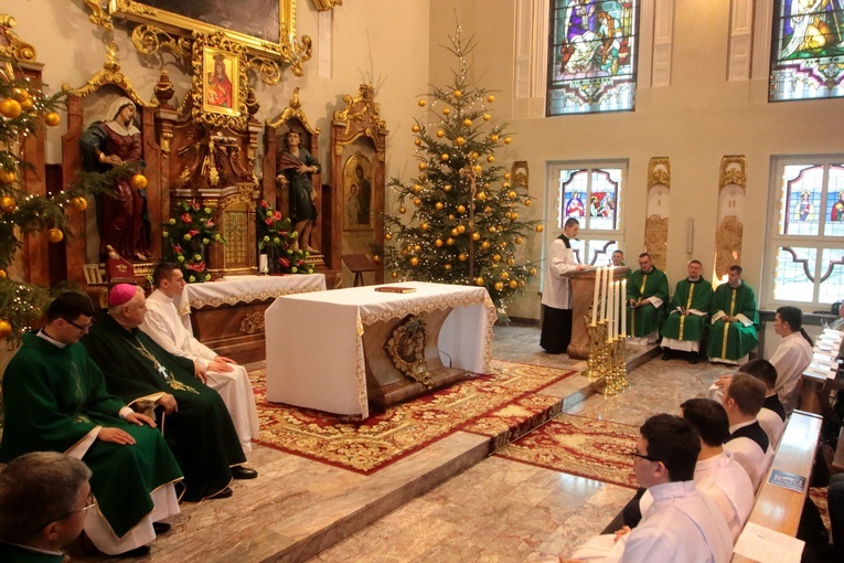 Kolędowanie z klerykami