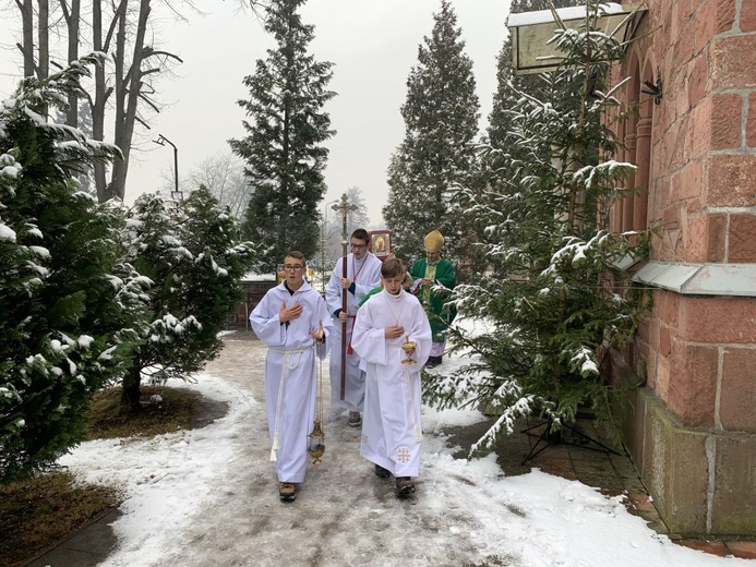 Kolędnicy misyjni w Nowej Rudzie-Słupcu