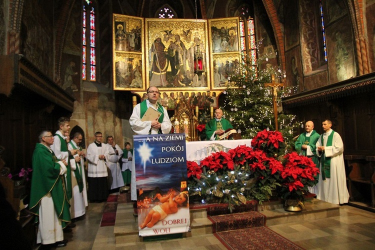 Dziękczynienie w XIV-wiecznym kościele w Starym Bielsku