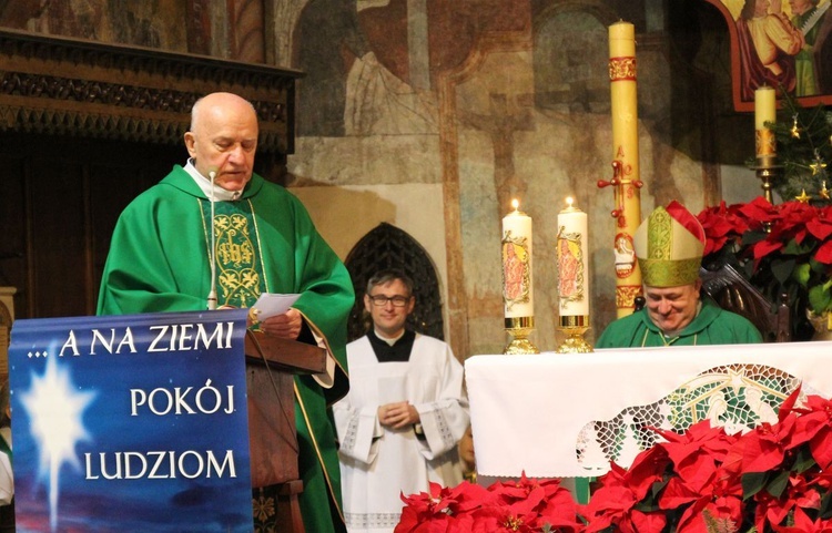 Dziękczynienie w XIV-wiecznym kościele w Starym Bielsku