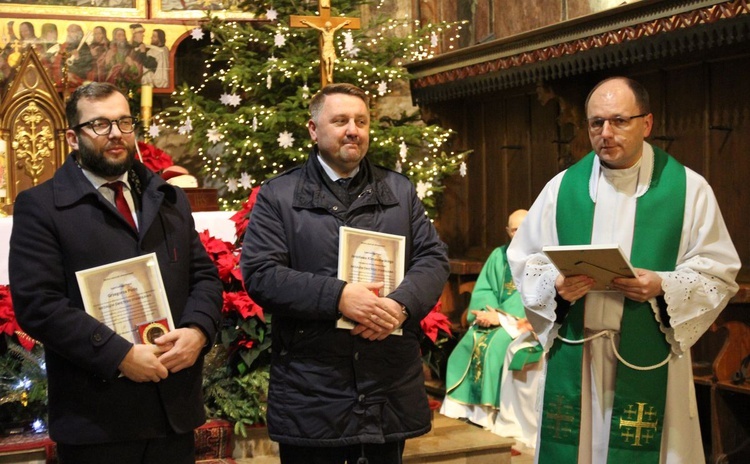 Dziękczynienie w XIV-wiecznym kościele w Starym Bielsku