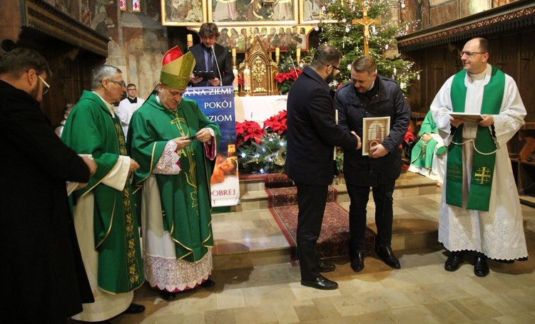 Dziękczynienie w XIV-wiecznym kościele w Starym Bielsku