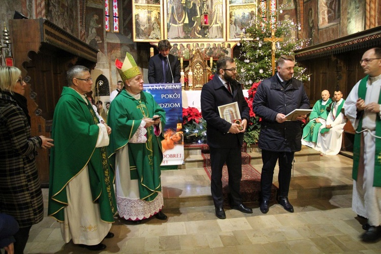 Dziękczynienie w XIV-wiecznym kościele w Starym Bielsku