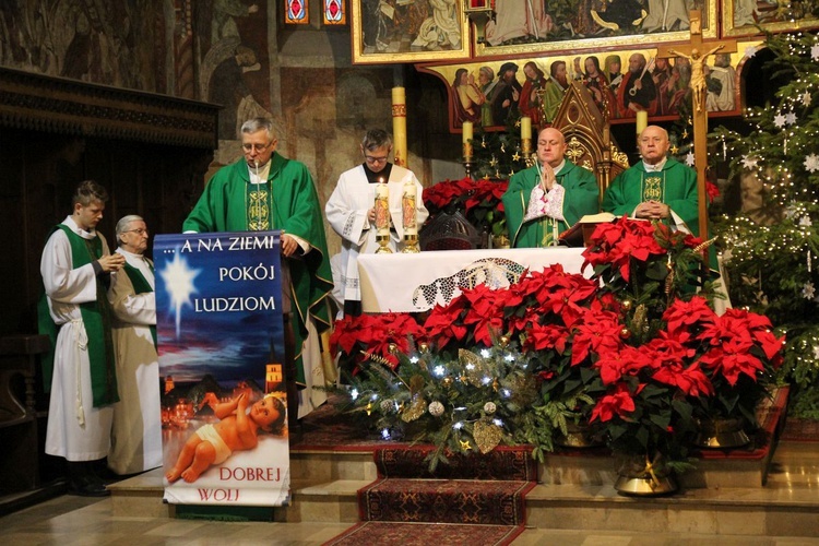 Dziękczynienie w XIV-wiecznym kościele w Starym Bielsku