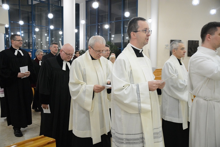 Opole. Nabożeństwo ekumeniczne w kościele seminaryjnym