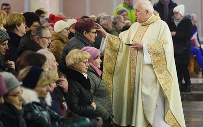 Święty, z którym przyszła Maryja