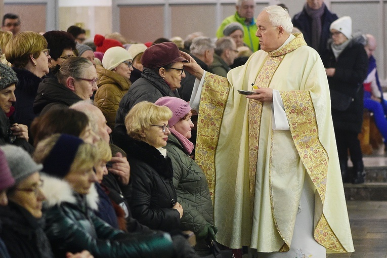 Święty, z którym przyszła Maryja