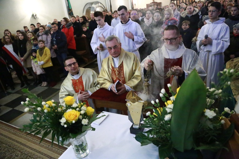 Relikwie św. Jana Pawła II w Iwkowej