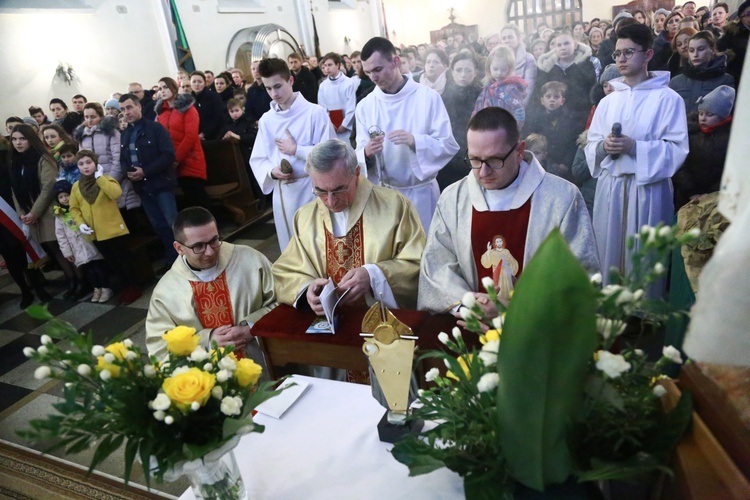 Relikwie św. Jana Pawła II w Iwkowej