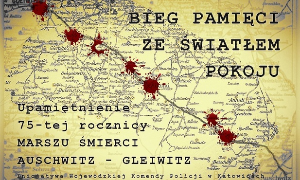 We wtorek na trasie Oświęcim-Gliwice Bieg Pamięci ze Światłem Pokoju