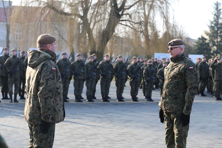 Przekazanie dowodzenia u terytorialsów