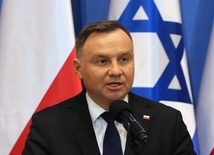 Duda: Z przykrością przyjąłem pominięcie na uroczystości w Yad Vashem udziału Polski w walce przeciw nazistom