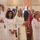 ▲	Uroczyste śluby pani Izabeli w sandomierskiej parafii.