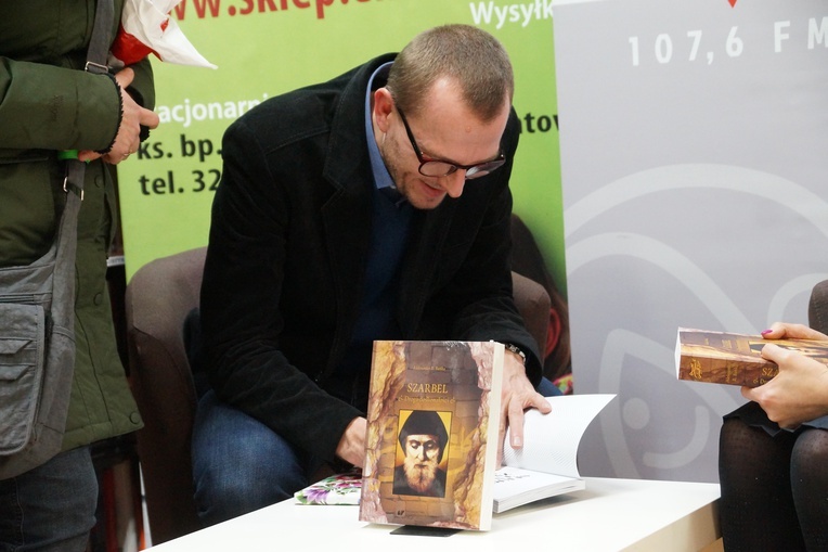 Tychy. Spotkanie z autorem książki  "Szarbel. Droga doskonałości"