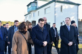 Premier Morawiecki odwiedził były nazistowski obóz koncentracyjny w Sachsenhausen