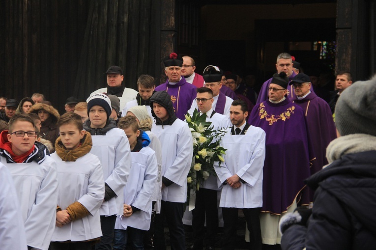 Pogrzeb ks. prał. Alojzego Marszalla