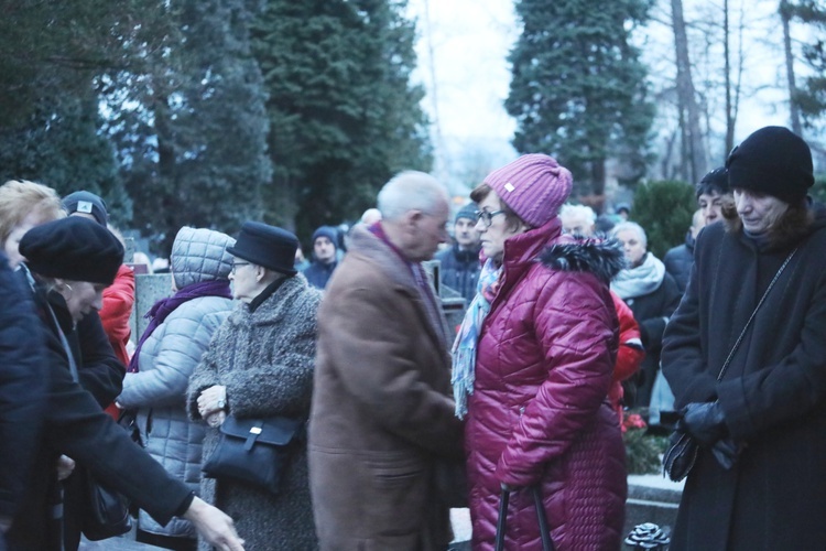 Ostatnie pożegnanie śp. Stefana Jakubowskiego, budowniczego kaplicy na Groniu Jana Pawła II