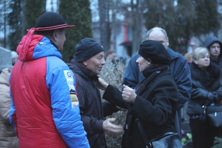 Ostatnie pożegnanie śp. Stefana Jakubowskiego, budowniczego kaplicy na Groniu Jana Pawła II