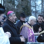 Ostatnie pożegnanie śp. Stefana Jakubowskiego, budowniczego kaplicy na Groniu Jana Pawła II