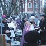 Ostatnie pożegnanie śp. Stefana Jakubowskiego, budowniczego kaplicy na Groniu Jana Pawła II