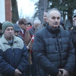 Ostatnie pożegnanie śp. Stefana Jakubowskiego, budowniczego kaplicy na Groniu Jana Pawła II