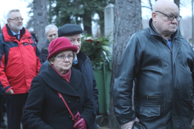 Ostatnie pożegnanie śp. Stefana Jakubowskiego, budowniczego kaplicy na Groniu Jana Pawła II