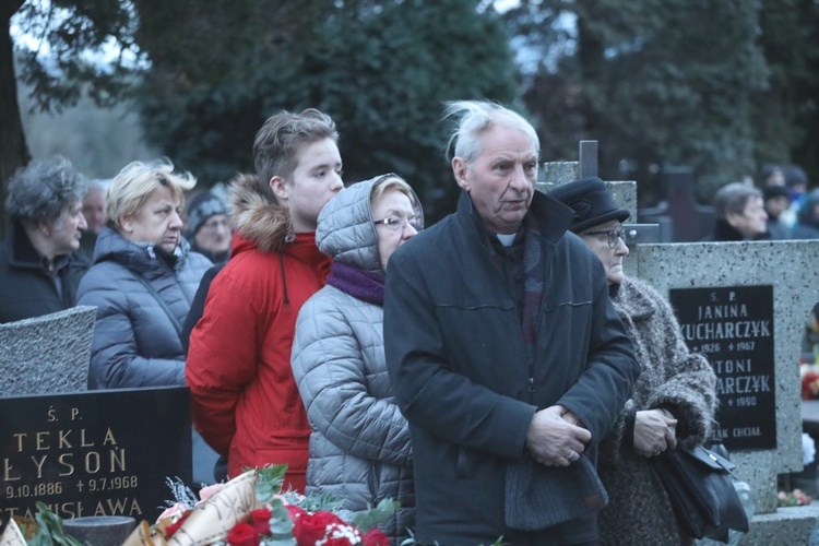 Ostatnie pożegnanie śp. Stefana Jakubowskiego, budowniczego kaplicy na Groniu Jana Pawła II