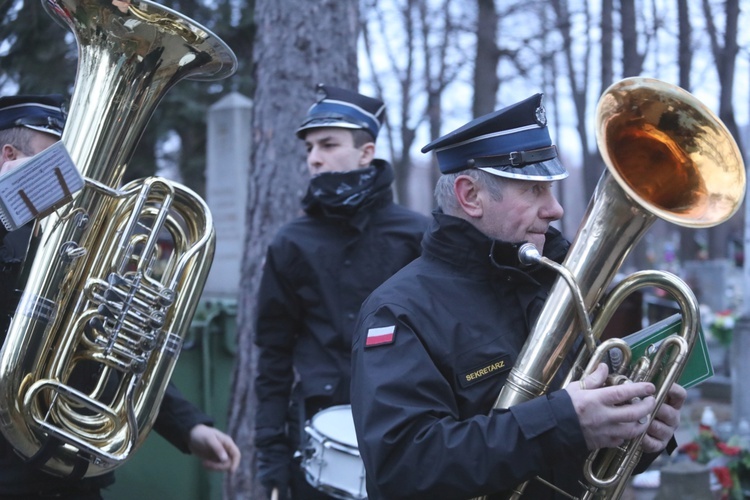 Ostatnie pożegnanie śp. Stefana Jakubowskiego, budowniczego kaplicy na Groniu Jana Pawła II