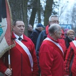 Ostatnie pożegnanie śp. Stefana Jakubowskiego, budowniczego kaplicy na Groniu Jana Pawła II