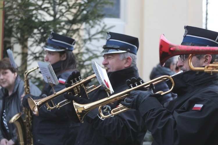 Ostatnie pożegnanie śp. Stefana Jakubowskiego, budowniczego kaplicy na Groniu Jana Pawła II