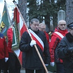 Ostatnie pożegnanie śp. Stefana Jakubowskiego, budowniczego kaplicy na Groniu Jana Pawła II