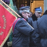 Ostatnie pożegnanie śp. Stefana Jakubowskiego, budowniczego kaplicy na Groniu Jana Pawła II