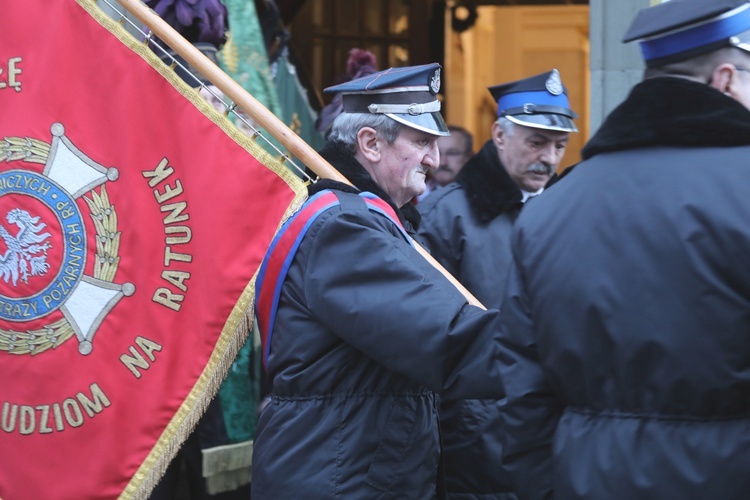 Ostatnie pożegnanie śp. Stefana Jakubowskiego, budowniczego kaplicy na Groniu Jana Pawła II