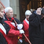 Ostatnie pożegnanie śp. Stefana Jakubowskiego, budowniczego kaplicy na Groniu Jana Pawła II