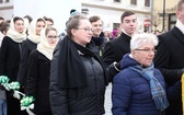 5. Polonez maturzystów z "Kopernika" na rynku w Żywcu - 2020