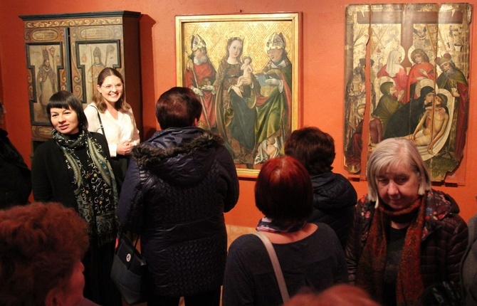 "Sacra Conversazione" z Łękawicy w Muzeum Miejskim w Żywcu