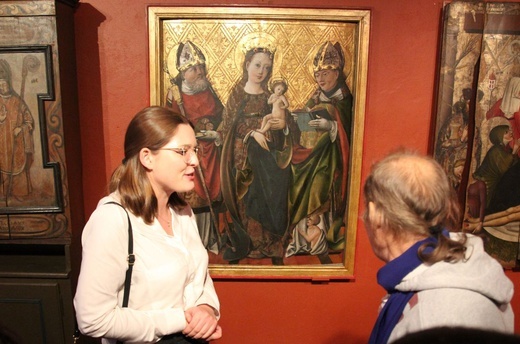 "Sacra Conversazione" z Łękawicy w Muzeum Miejskim w Żywcu