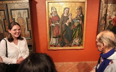 "Sacra Conversazione" z Łękawicy w Muzeum Miejskim w Żywcu