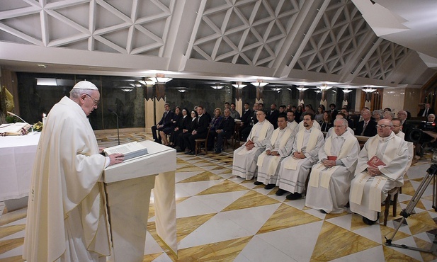 Franciszek u św. Marty: Zatracamy poczucie grzechu